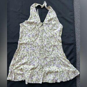 Adorable mini halter dress by Maeve